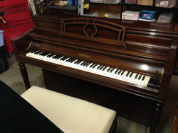 Chickering Mahogany Console